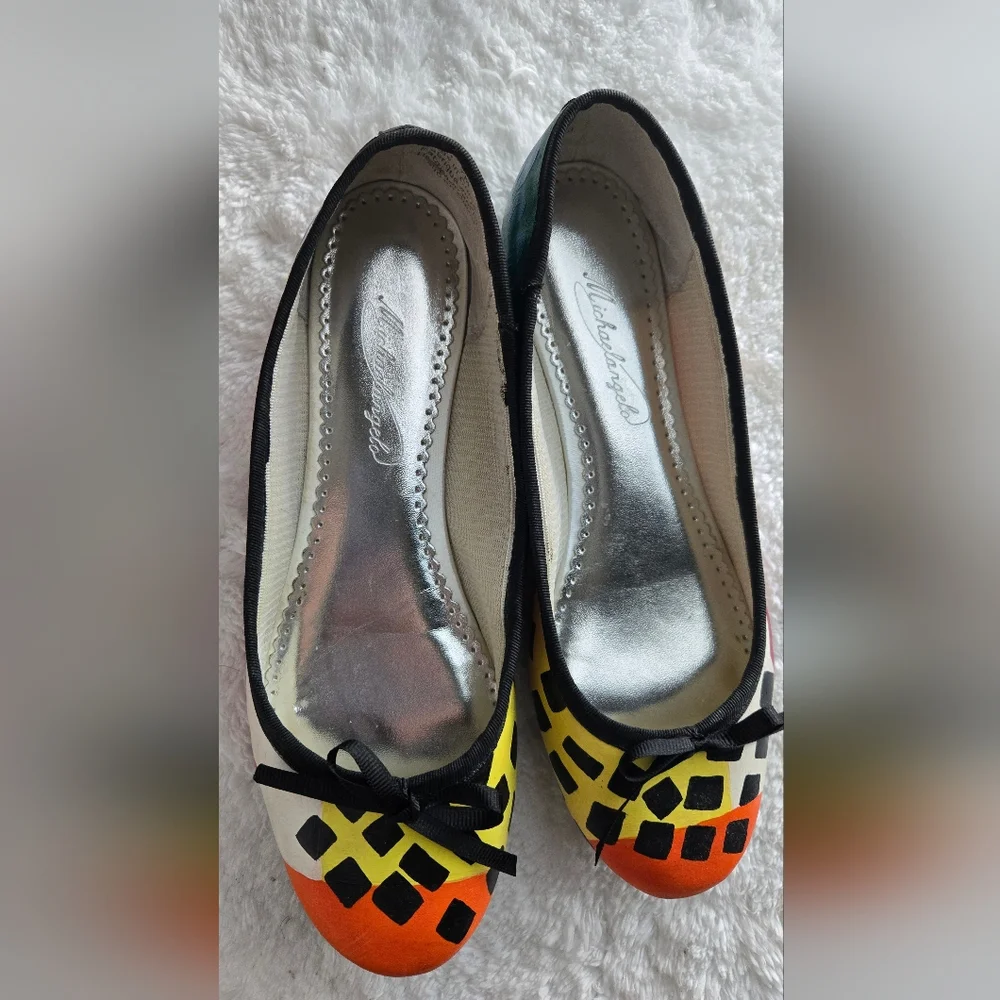 Michaelangelo Multicolor Women's Flats - Picture 5 of 7
